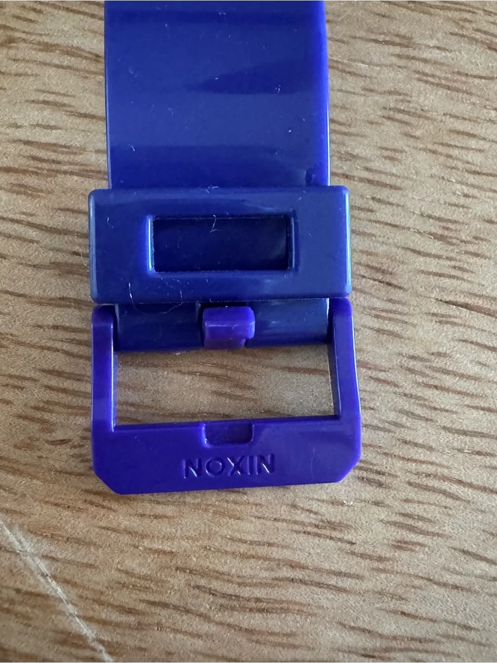 Nixon Purple Silicone Time Teller Watch
